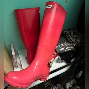 Hunter Boots Pink